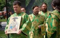 УПЦ МП підтверджує, що Порошенко служив у церкві паламарем - ЗМІ