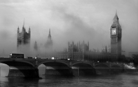Туман Лондона сбил самолеты на всех рейсах
