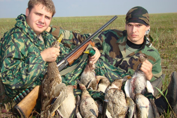 когда открывается охота на утку