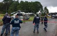 Вертолет с чиновниками на борту упал в мексиканском штате Идальго