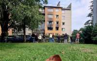 Мощный взрыв разнес многоэтажку в Эстонии (видео)