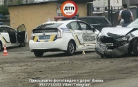 В Киеве полицейские попали в серьезное ДТП