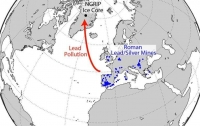 Вчені вияснили походження відкладень свинцю в льодах Гренландії