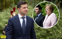 Зеленский поговорил с Меркель