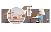 Google разместил дудл в честь изобретателя фортепиано