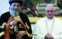 Папа Римский встретился с патриархом Коптской православной церкви