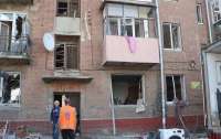 В Запорожье в результате ракетного удара повреждены 9 многоэтажек и 40 частных домов
