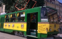 По Киеву ездит уникальный трамвай (ФОТО) 