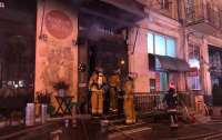 В пиццерии Киева случился пожар