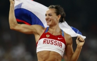 Елена Исинбаева - претендентка на звание лучшей легкоатлетки года