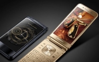 Samsung представила телефон-раскладушку W2018