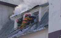 Масштабный пожар в Черновцах: эвакуировали более 340 человек (видео)