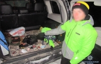 Полиция Киева задержала мужчину, который повреждал авто