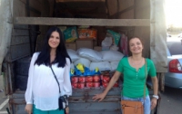 Маша Ефросинина помогает беженцам с Востока (ФОТО)