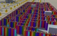 Лабиринт из гигантских карандашей появится в центре Киева
