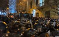 В Тбилиси начались протесты после принятия 