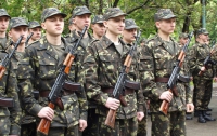 Солдаты-срочники покинули часть №3023 в Донецке