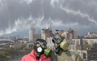 ГосЧС предупреждает о сильном загрязнении воздуха в Киеве