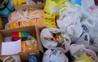 Города Донбасса уже получили 100 тонн украинской гуманитарной помощи