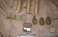 Полиция Сумской области изъяла крупный арсенал оружия из зоны АТО