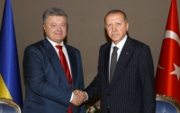 Порошенко призвал Эрдогана помочь в освобождении украинских заложников