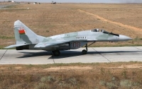 Во время плановых полетов в Беларуси загорелся МиГ-29