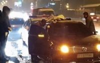 В Киеве остановили угнанный автомобиль с 