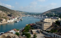Корабль Береговой охраны Турции пришел погостить в Балаклаву