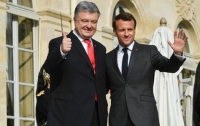 Порошенко встретился с Макроном