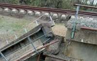 У Курській області рф впав залізничний міст