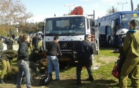 В Иерусалиме грузовик въехал в группу военных, есть погибшие и раненые