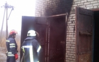 На луганской подстанции произошел пожар