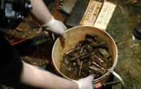 В Киеве нашли тайник со взрывчаткой