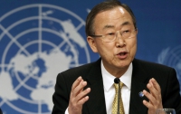 Генсек ООН призвал всех сложить оружие