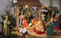 Освящение первого киевского вертепа