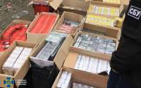 СБУ ликвидировала масштабную контрабанду контрафактных сигарет