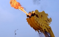 Во Вьетнаме построен мост в форме огнедышащего дракона (ФОТО)