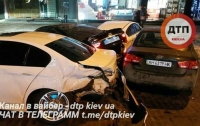 Пьяный водитель разбил четыре авто в центре Киева