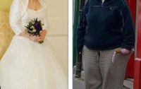 Женщина похудела на 60 кг ради свадебного платья 
