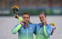 Олимпиада-2020: Украинки в фантастической гонке завоевали олимпийское 