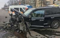 В Хмельницком произошло жуткое ДТП, от легковушек ничего не осталось (видео)