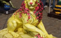 Львовяне подарят киевлянам 130-килограмового льва