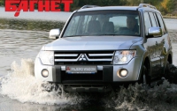 На тест-драйве «Багнета» комфортабельный вездеход Mitsubishi Pajero Wagon (ВИДЕО)