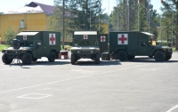 Вооруженные силы США передали Украине медэвакуаторы