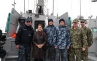 Посол США посетила базу ВМС Украины