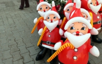 Санта-Клаусы собрались на международный конгресс