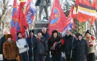 Витренко прошлась маршем по Киеву в честь Январского восстания