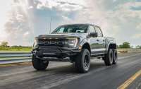 Тюнинг-ателье Hennessey представило шестиколесный пикап VelociRaptor 6x6