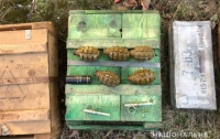 На Донетчине обнаружили арсенал с патронами и гранатометом