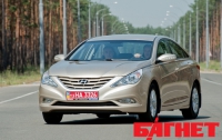 На тест-драйве «Багнета» Hyundai Sonata шестого поколения